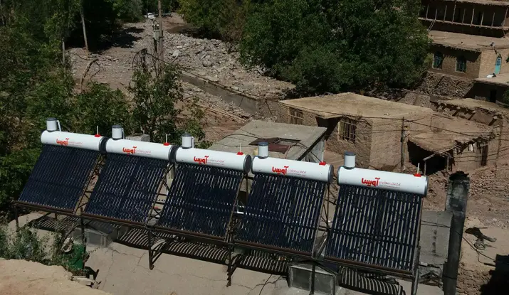 آبگرمکن خورشیدی در شمال